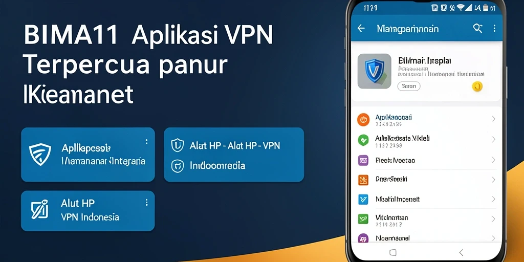 Tampilan antarmuka BIMA11 yang sederhana dan intuitif.