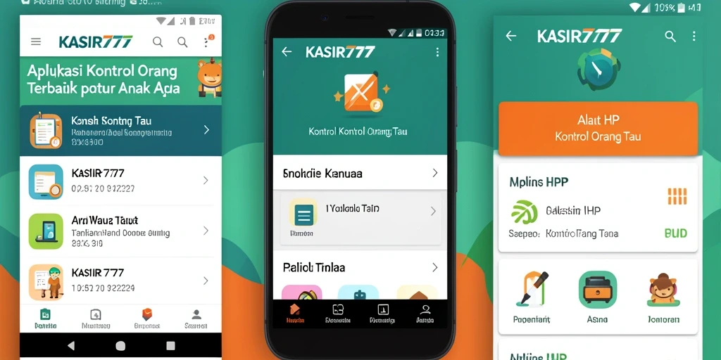 Tampilan antarmuka aplikasi KASIR777 yang intuitif dan mudah digunakan.
