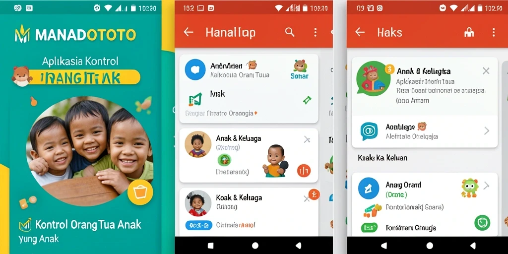 Tampilan antarmuka user-friendly dari MANADOTOTO yang memudahkan kontrol orang tua.