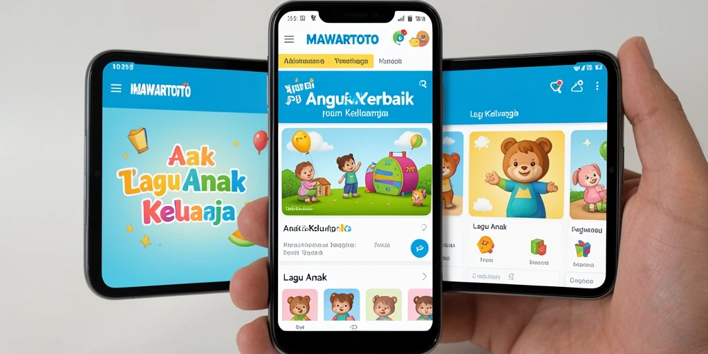 Tampilan antarmuka MAWARTOTO yang ceria dan interaktif untuk anak-anak.